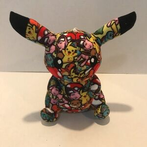 Pokemon Pikachu Shibuya Graffiti Art Japan Stuffed Plush 8 Inches.